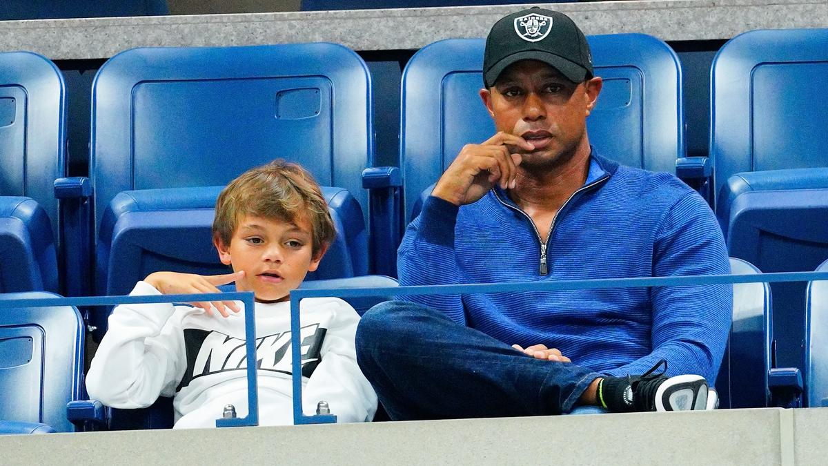 Tiger Woods to play with 11-year-old Charlie in Father-Son