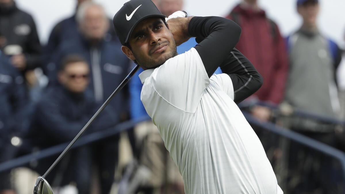 Shubhankar Sharma tied 31st after first round at Cazoo Open