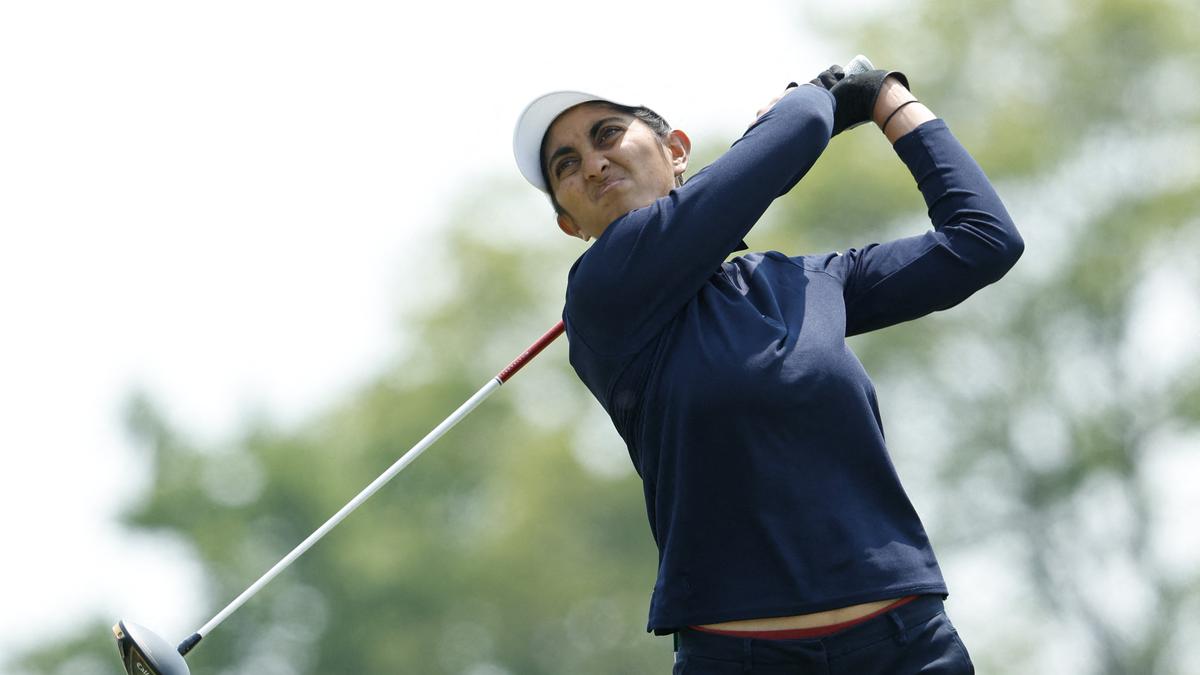 Gradual begin for Aditi, lies Tied-61st at PGA Championship in Springfield