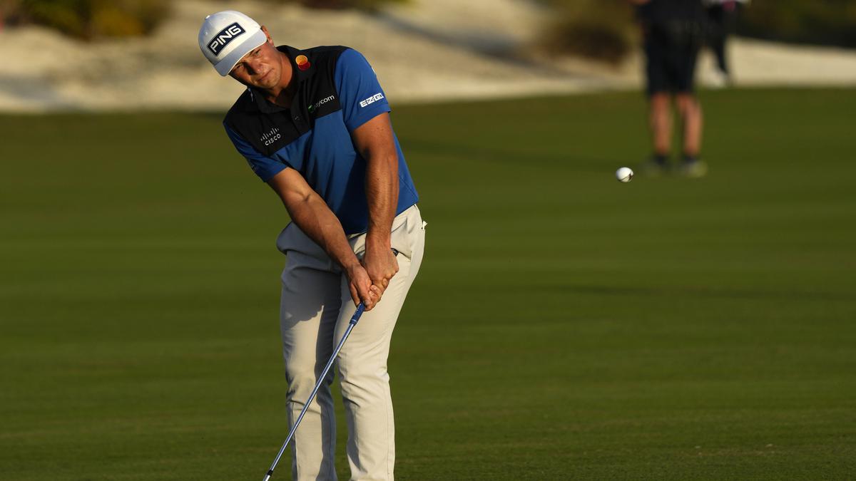 Hero World Challenge: Viktor Hovland in sole lead after three rounds