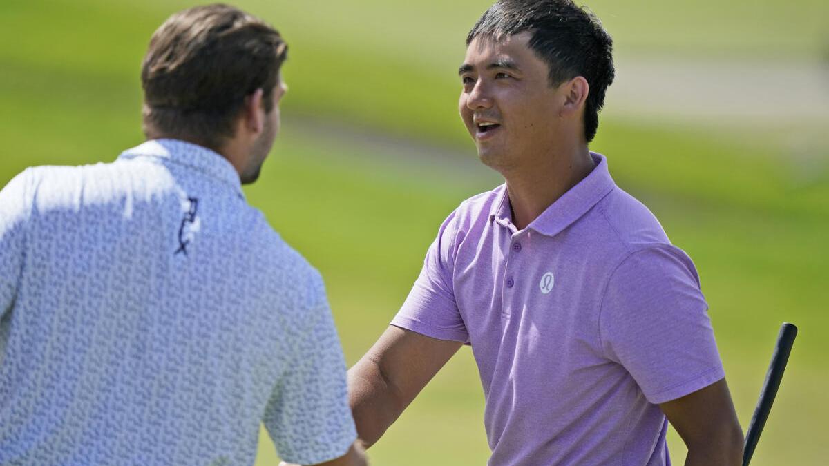 China’s Dou shares Byron Nelson lead with Palmer, Eckroat