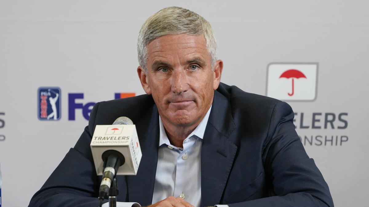 PGA Tour gamers name for Jay Monahan’s resignation after merger