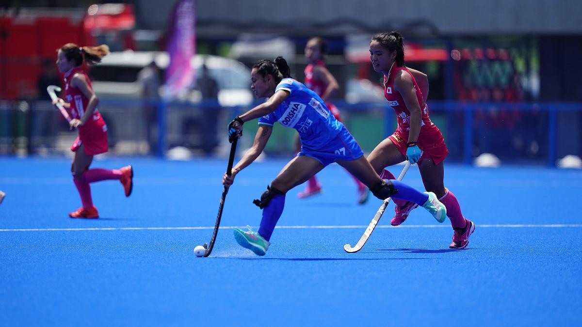 Olympic test event: India 2 - 1 Japan; Gurjit Kaur with two goal; Match report, Pictures