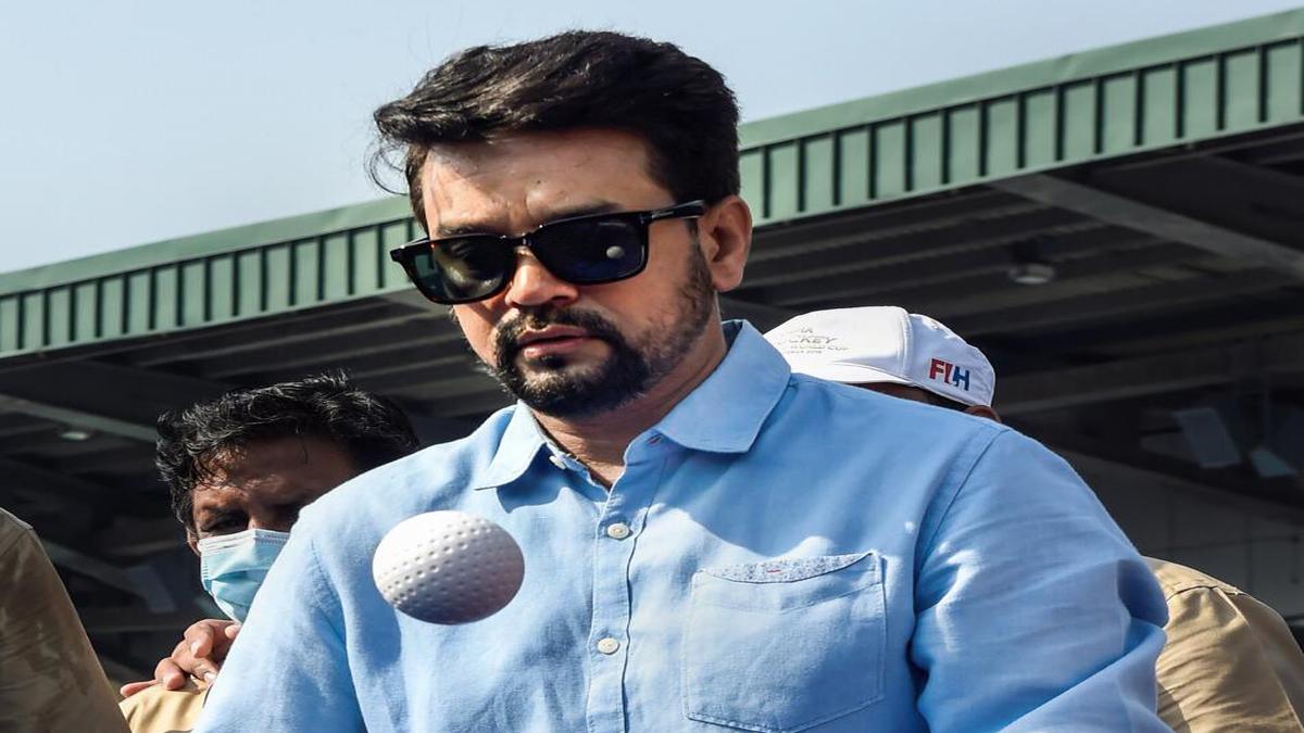 Hockey India should have consulted government before pulling out of CWG - Anurag Thakur