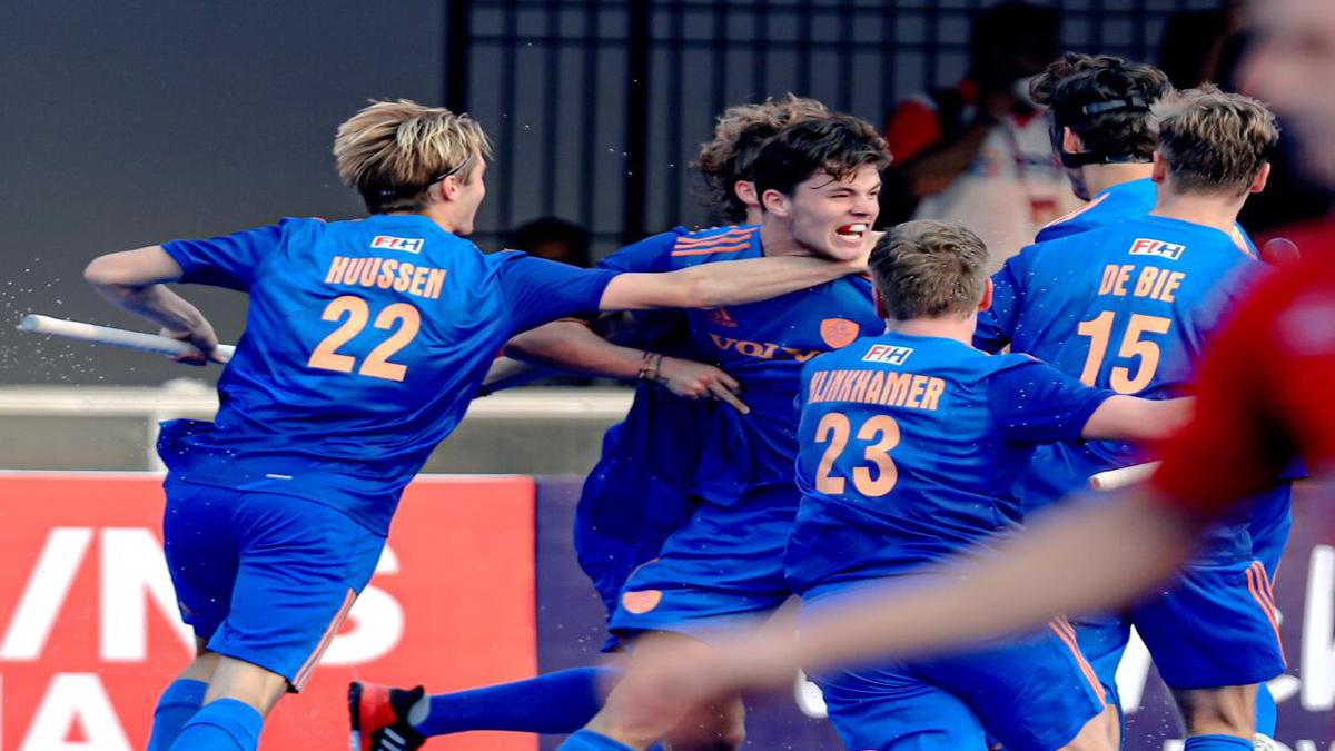 Junior Hockey World Cup: Netherlands wins a thriller