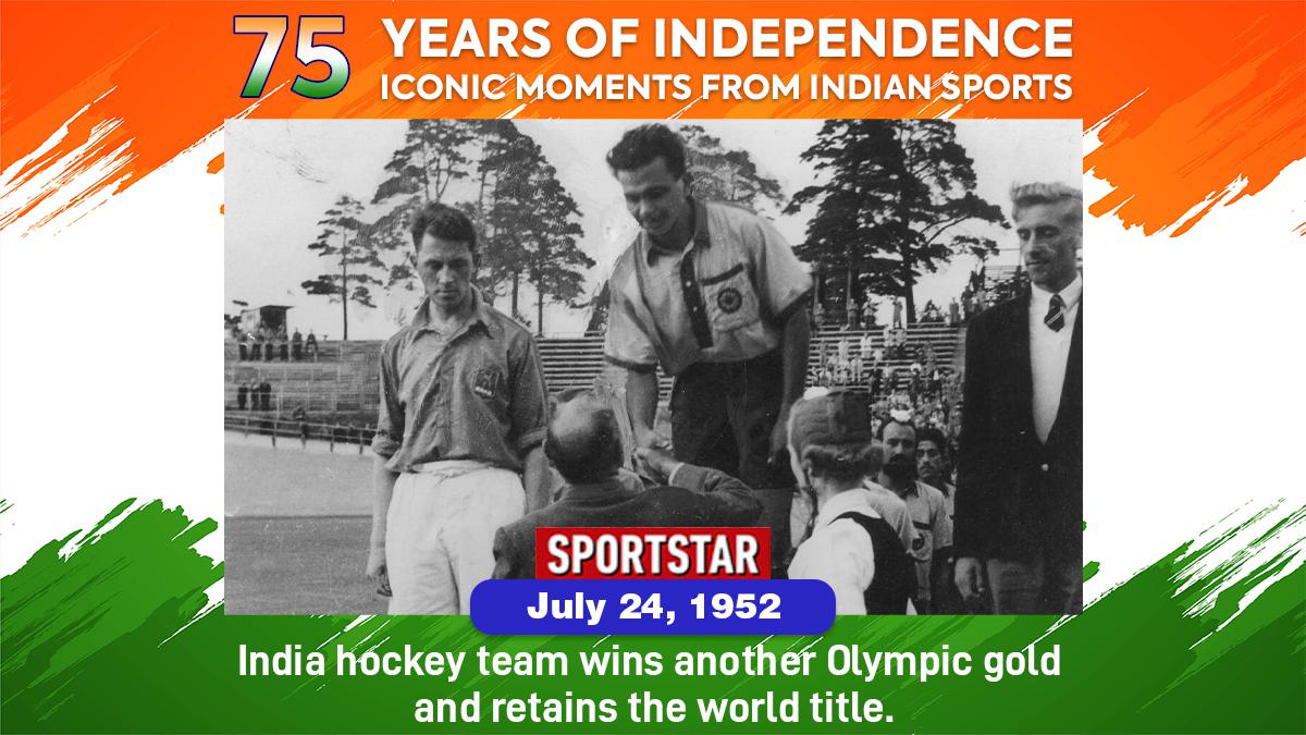 75 years of independence, 75 iconic moments from Indian sports: No 2 - 1952 Olympics hockey gold