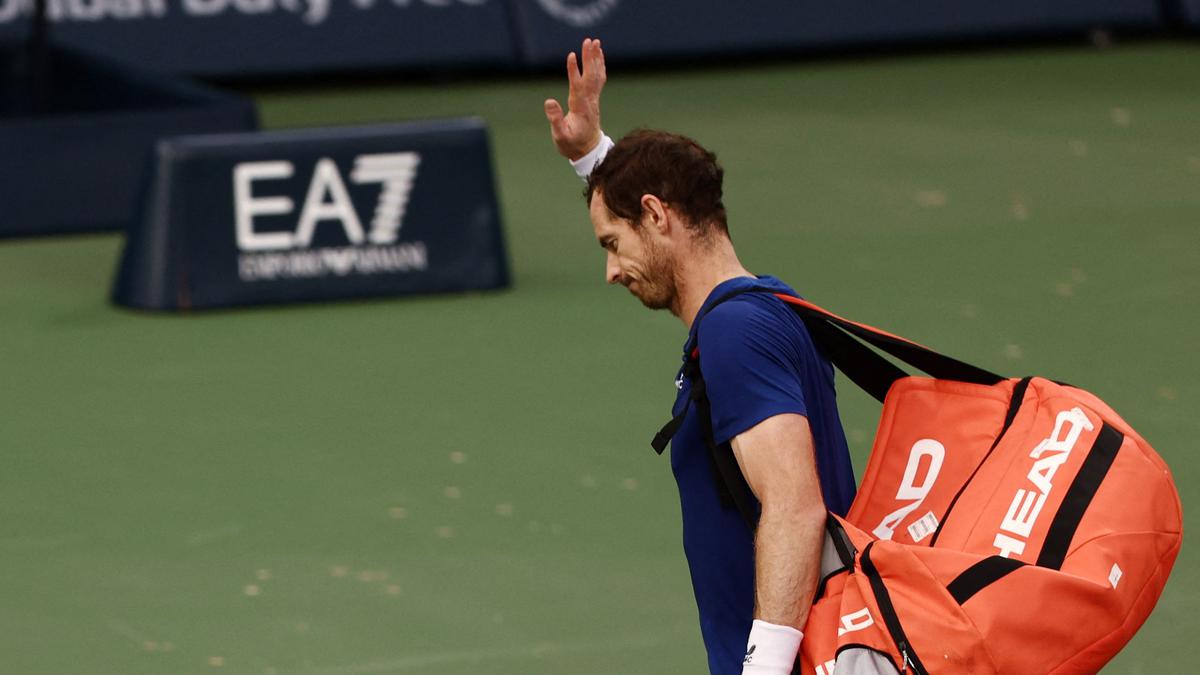 Andy Murray hints at retirement after defeat at Dubai Championship