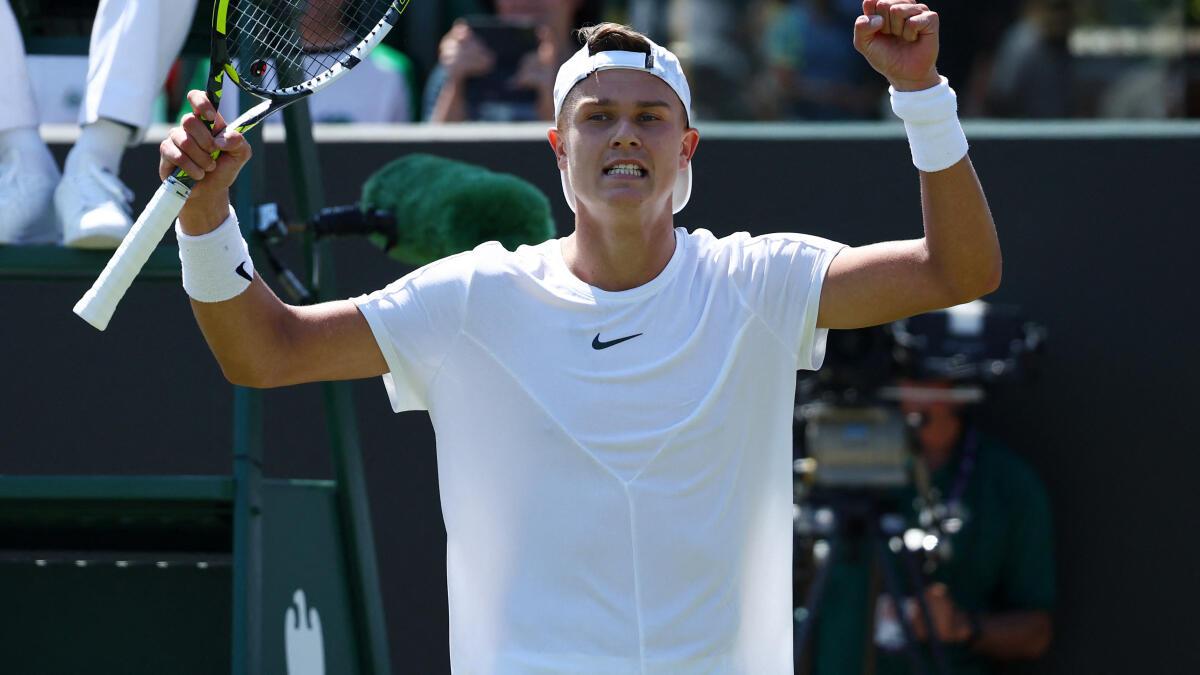 Wimbledon 2023: Holger Rune dazzles on way to third round