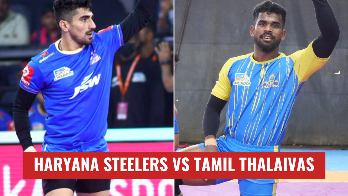 Pro Kabaddi 2022 Highlights - Haryana Steelers 27-22 Tamil Thalaivas ...