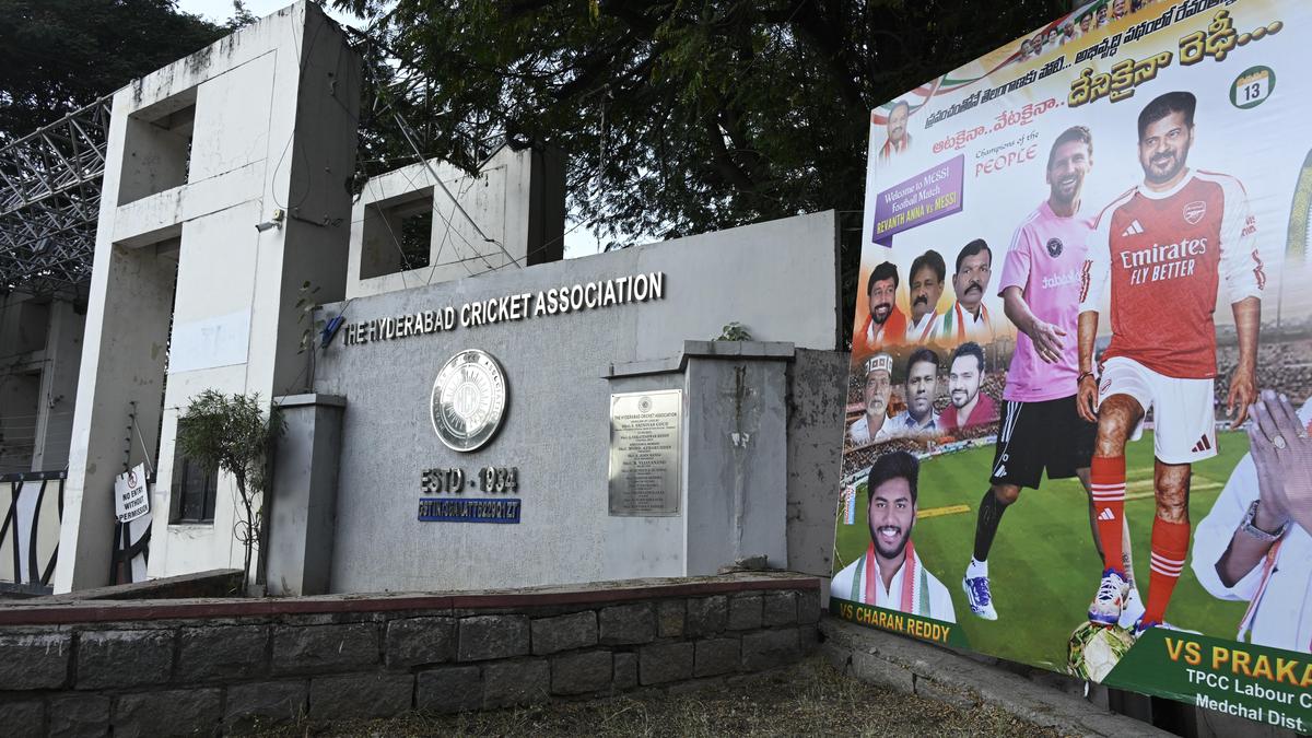 Messi em Hyderabad: GOAT Cup, clínica de futebol com crianças na rota do astro argentino Messi em Hyderabad: GOAT Cup, clínica de futebol com crianças na rota do astro argentino