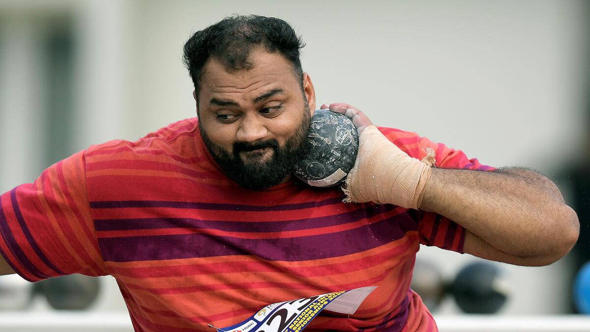 Tajinderpal Singh Toor defends Asian Championships shot put title, but limps out of competition