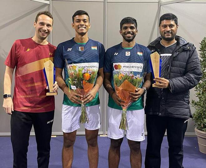 Satwiksairaj Ranki Reddy and Chirag Shetty became the first Indian doubles pair to win a BWF Super 750 tournament after winning French Open.