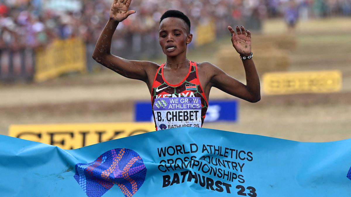 Chebet stuns Gidey for world cross country gold, Kiplimo wins men’s title