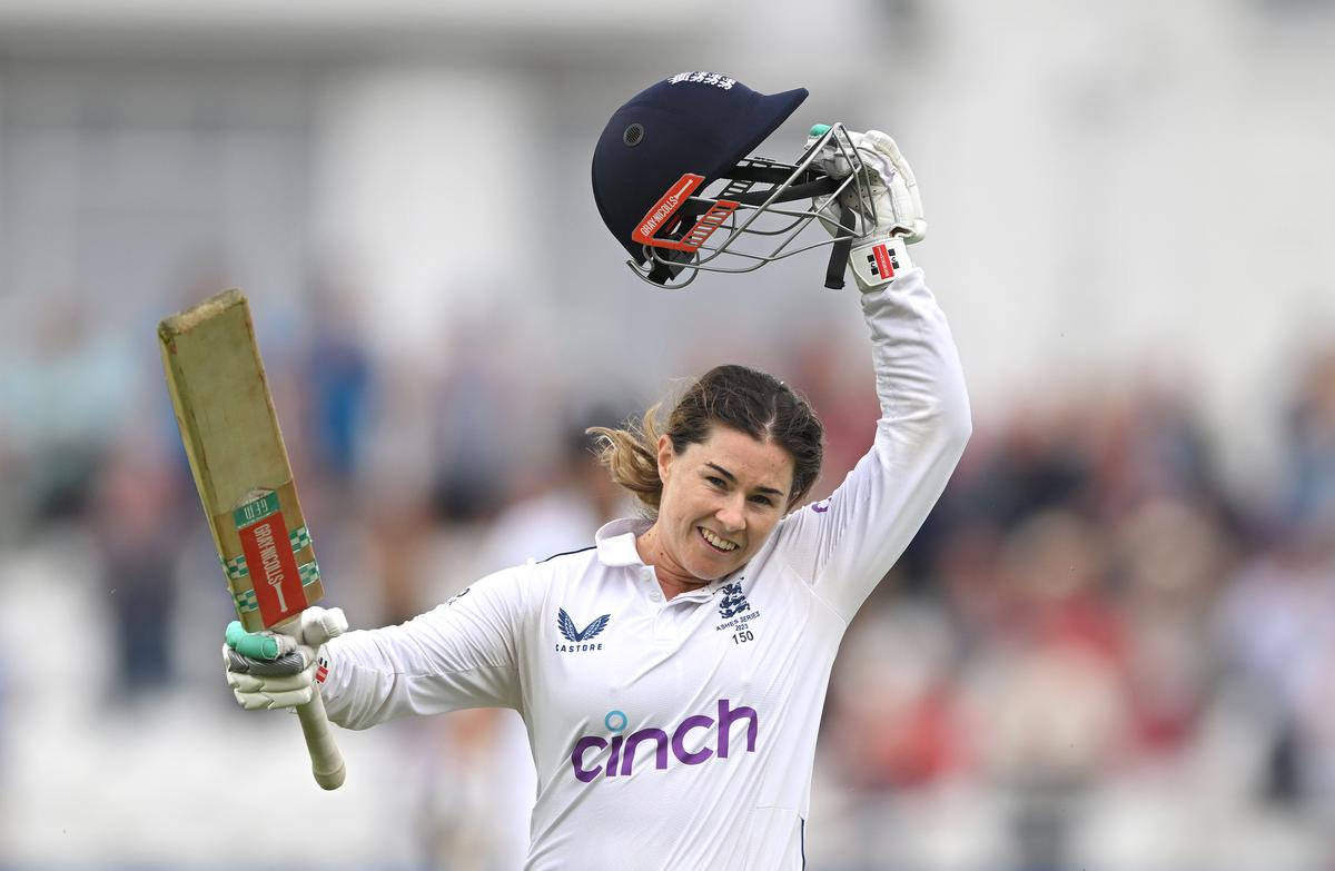 Women’s Ashes: Australia’s Sutherland shines but Beaumont ton leads England rally