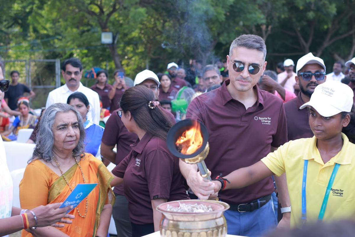 The sixth edition of HCL Foundation’s Sports For Change National finals was formally launched at Sivasubramaniya Nadar College on Tuesday.