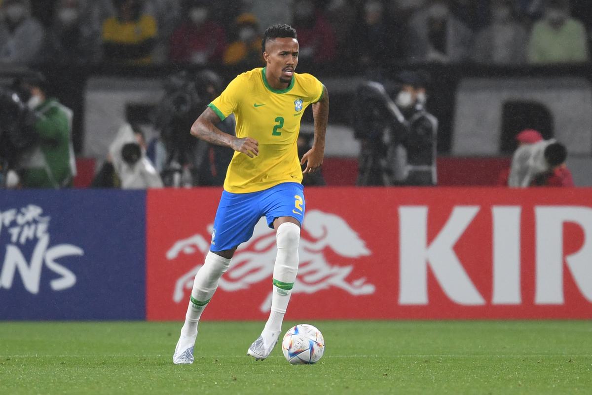  Stredný obranca Realu Madrid Eder Militao nastúpi proti Senegalu na pozícii pravého obrancu.  