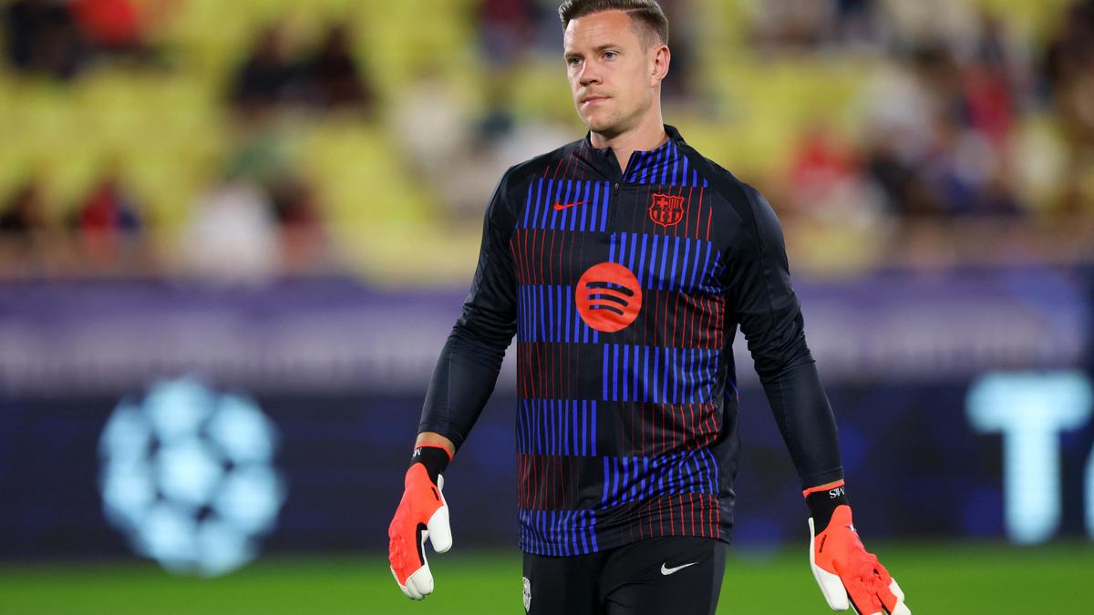 La Liga 2024-25: Barcelona’s keeper Ter Stegen returns to training after knee injury