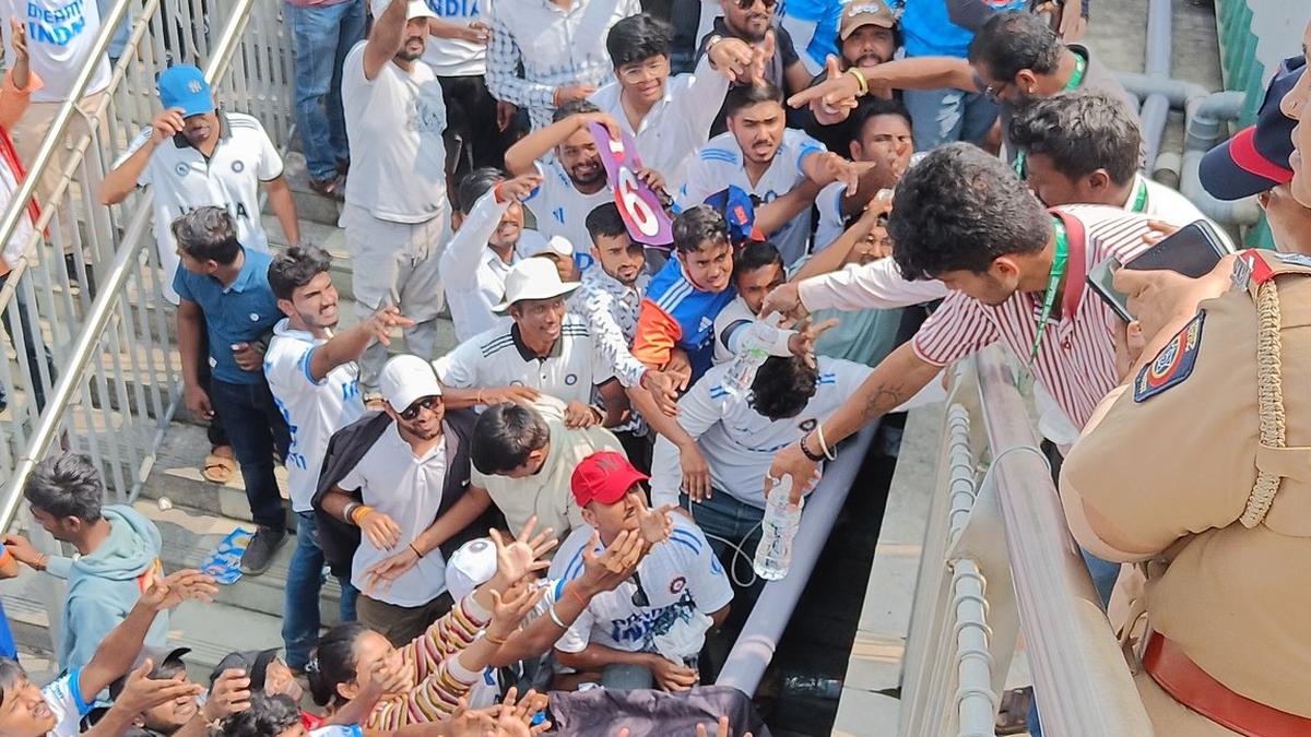 IND vs NZ: Chaos at MCA stadium due to unavailability of water for spectators