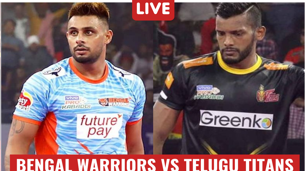 Bengal Warriors 36-28 Telugu Titans Highlights, Pro Kabaddi 2022: Maninder’s Super 12 helps Warriors run away with second half