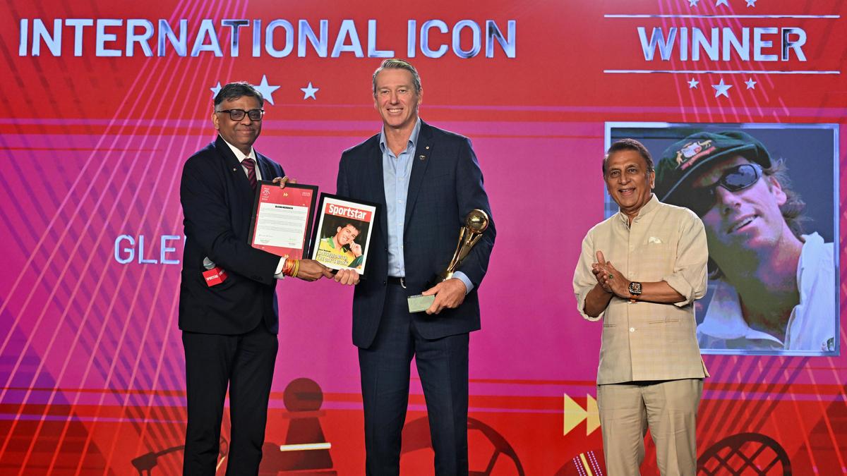 Sportstar Aces 2026: Glenn McGrath honoured with International Icon award