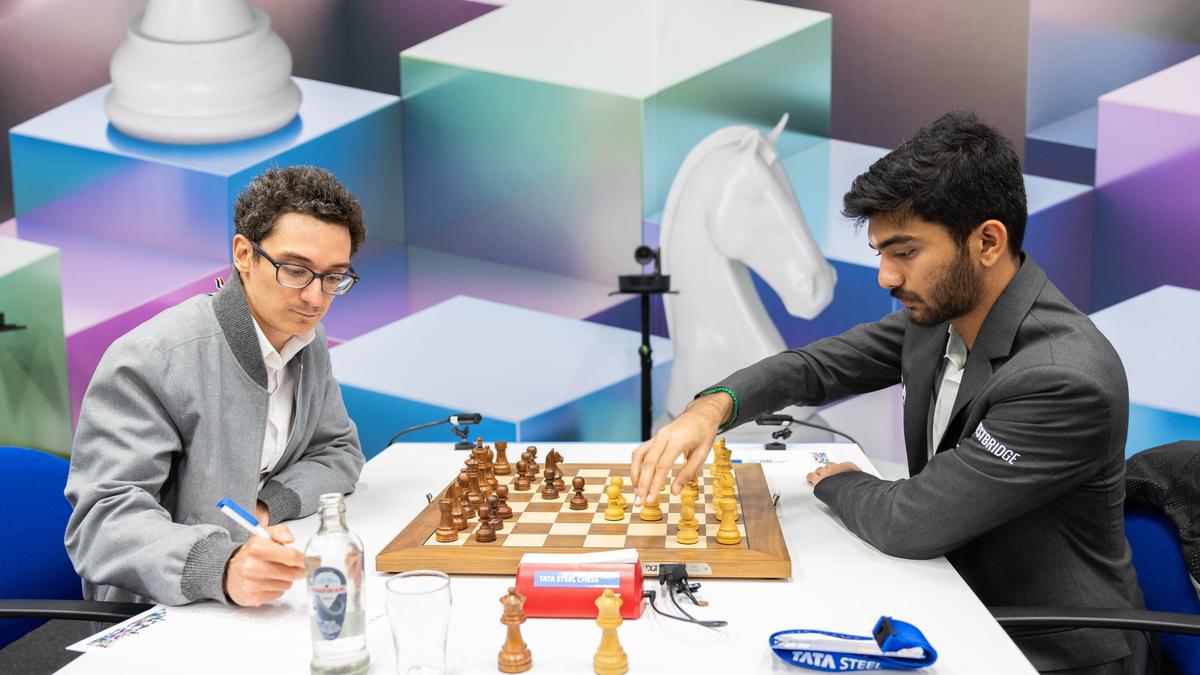 Tata Steel Chess 2025, Round 3 Gukesh draws with Caruana Sportstar