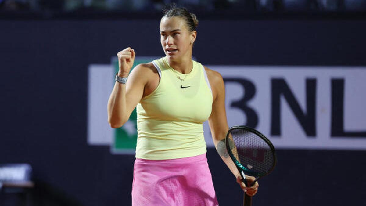 Italian Open: Finalist Sabalenka keeps close eye on back injury before French Open