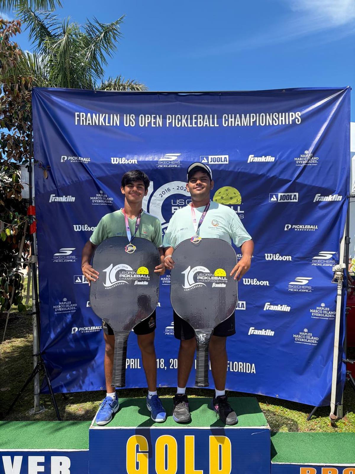Aditya Singh and Arjun Singh won India’s first gold medal at the US Open Pickleball Championship.
