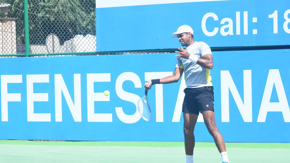 Fenesta Open National Tennis C’Ships: Olympian Vishnu Vardhan, top-seed Vaidehee register wins