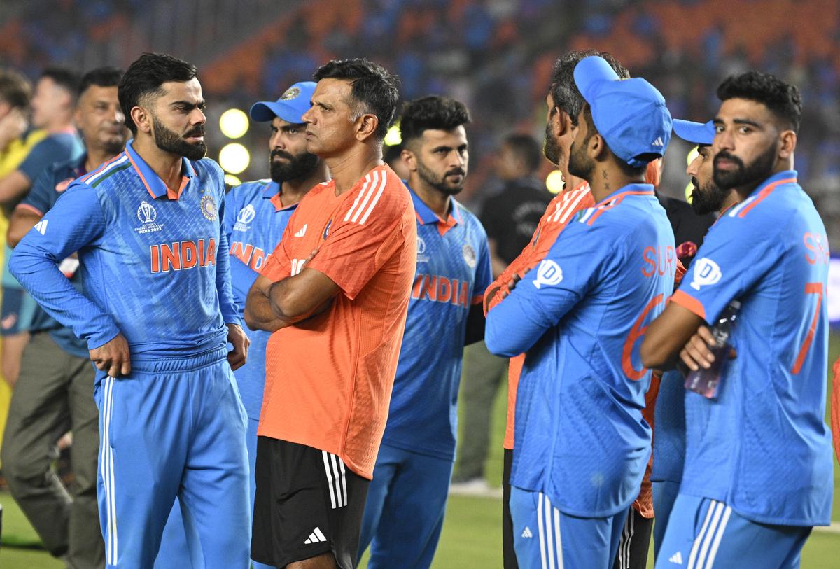 Dravid did not read too much into the 2023 Cricket ODI World Cup final loss to Australia, or what lessons could be learnt from the defeat.