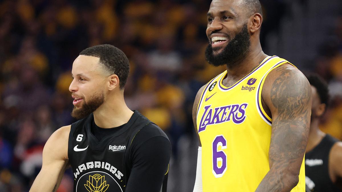 Brilliant LeBron James scores 56 as Los Angeles Lakers down Golden State  Warriors