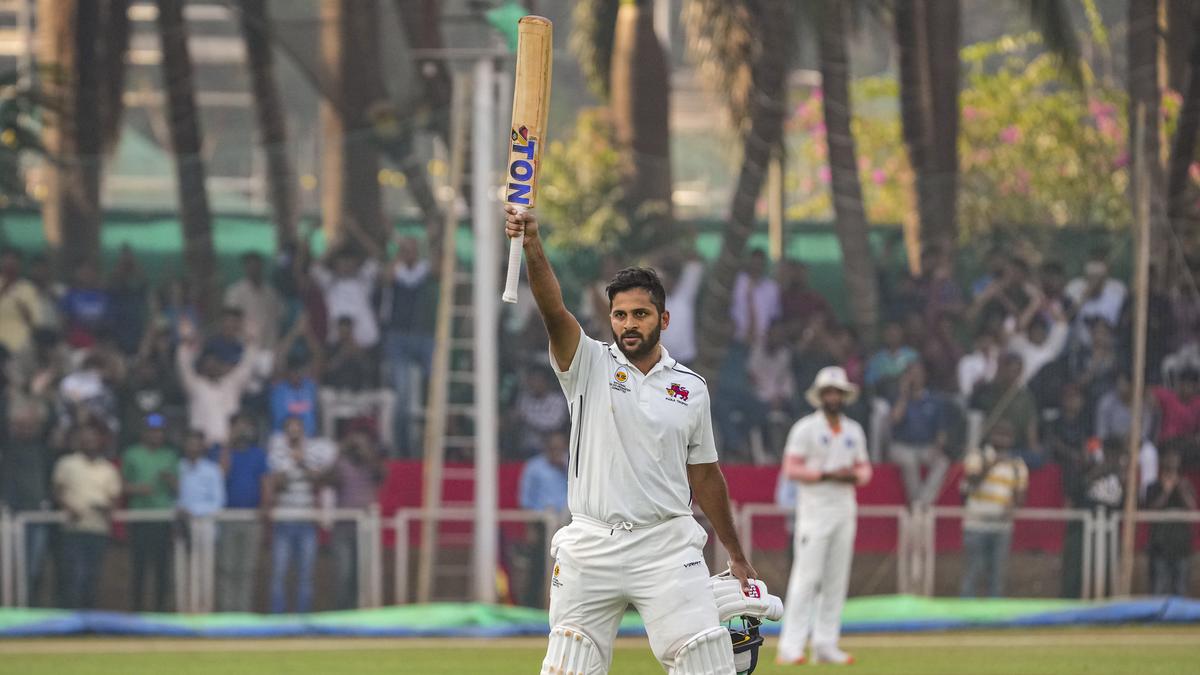 Ranji Trophy 2024-25: Shardul scores ton as Mumbai regains control against J&K on Day 2