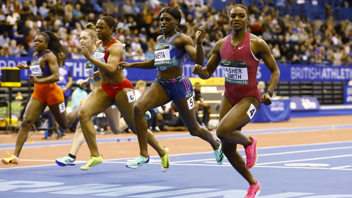 Asher-Smith beats world champion Jackson at Indoor Tour final