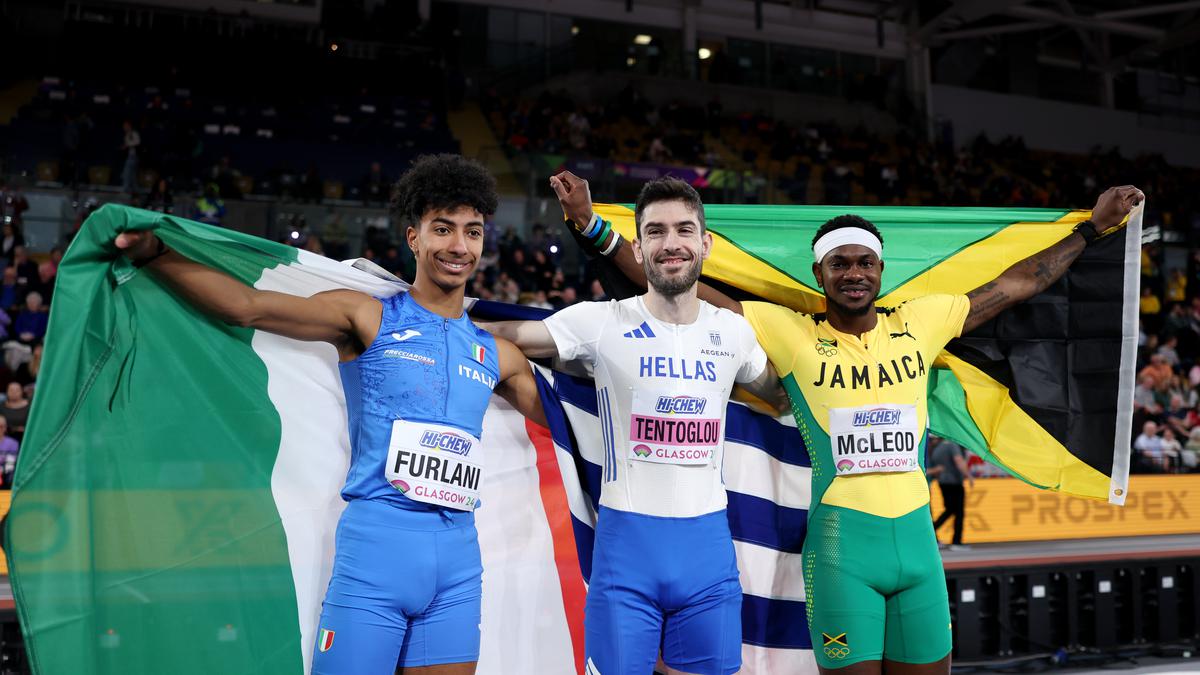 World Athletics Indoor C’ships: Tentoglou retains long jump title, Holloway cruises