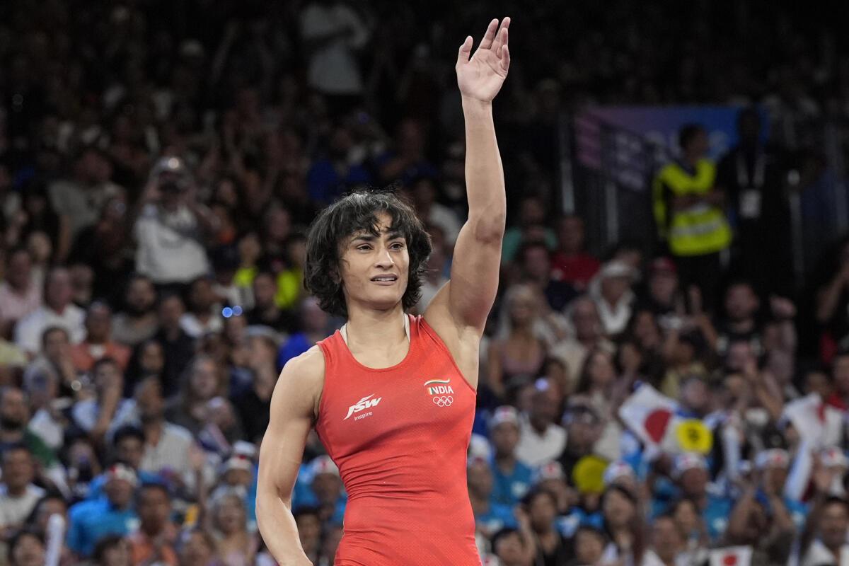 Hours after she became the first Indian female wrestler to make an Olympic final, Vinesh’s dreams came crashing down