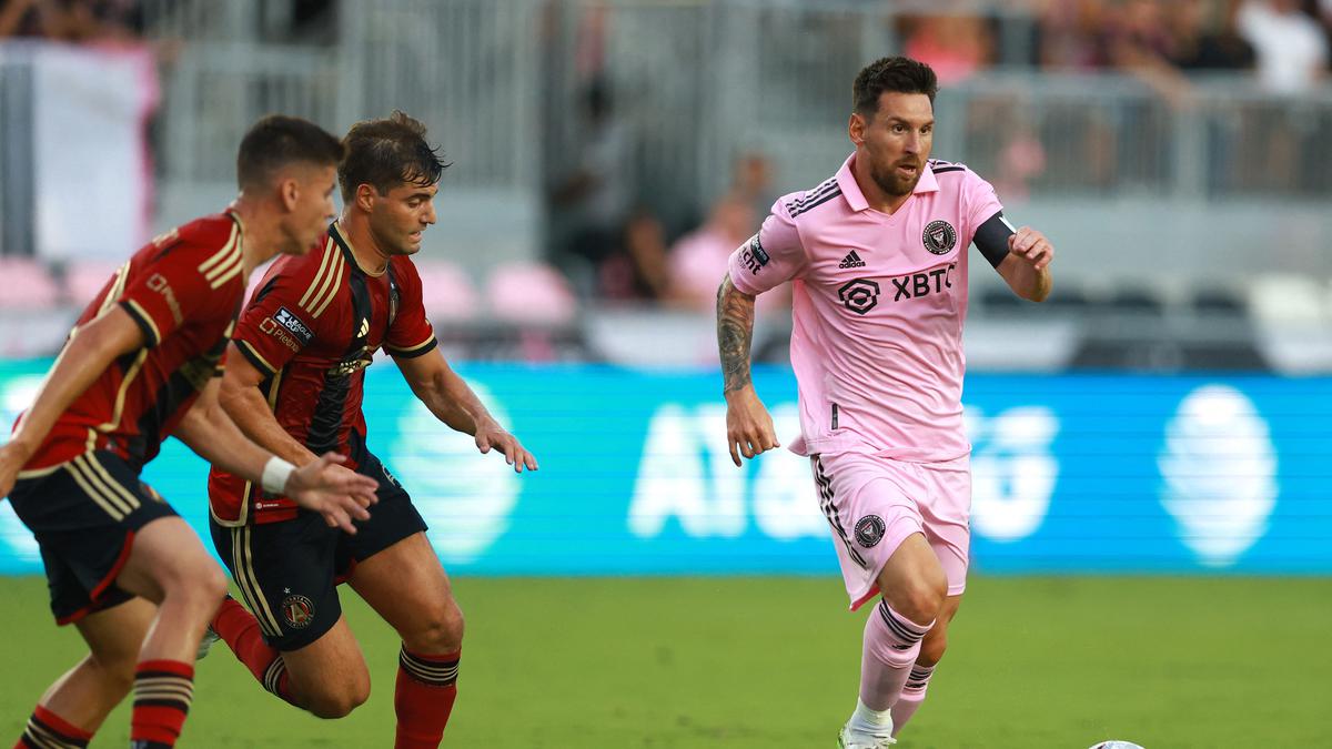 Leagues Cup » acutalités » Messi scores twice as Miami crush Atlanta