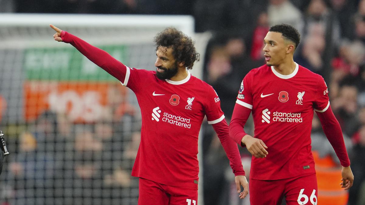 Premier League: Salah powers Liverpool to 3-0 win over Brentford; Brighton held by Sheffield