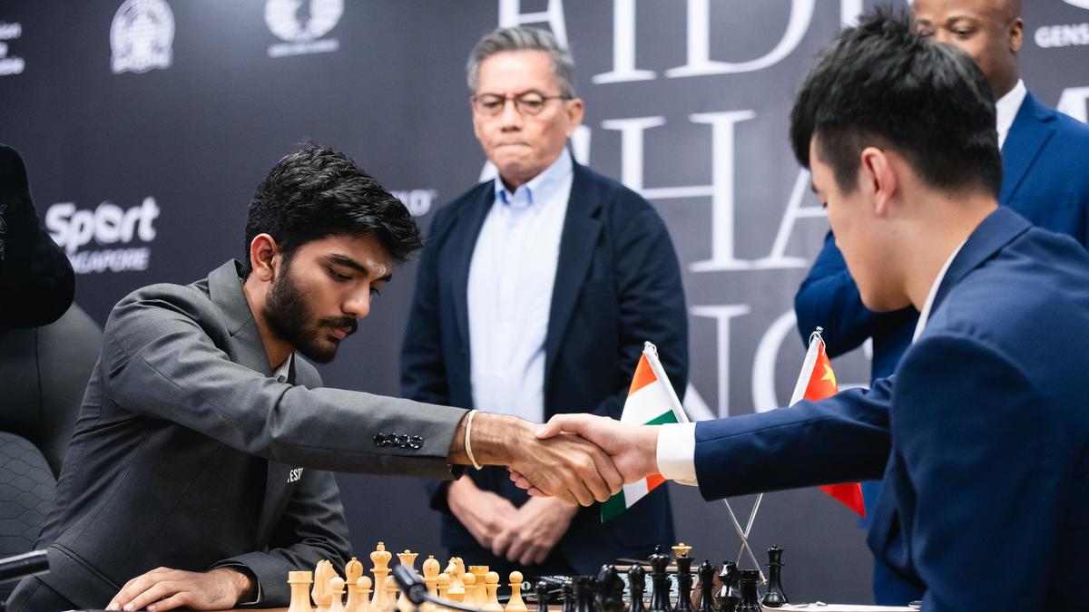 World Chess Championship 2024, Game 12 Live Streaming Info: When, where to watch Gukesh vs Ding Liren 12th round?