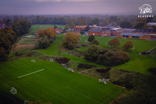 A general view inside the new Super Kings academy in Berkshire, United Kingdom. 