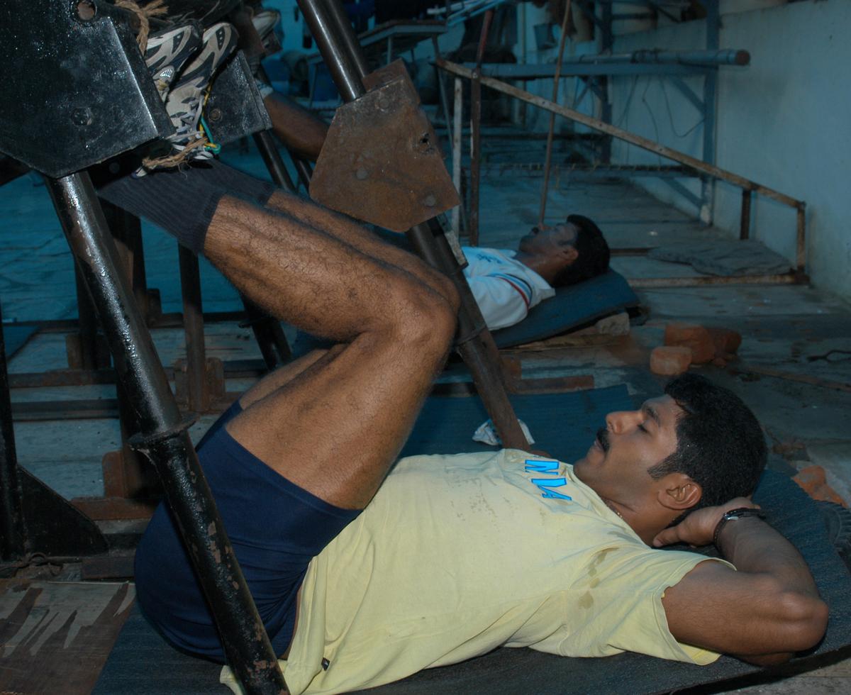 Paulose (bottom), the chief rowing coach with the Sports Authority of India, feels that more training centres need to come up to accommodate the growing interest in the sport. 