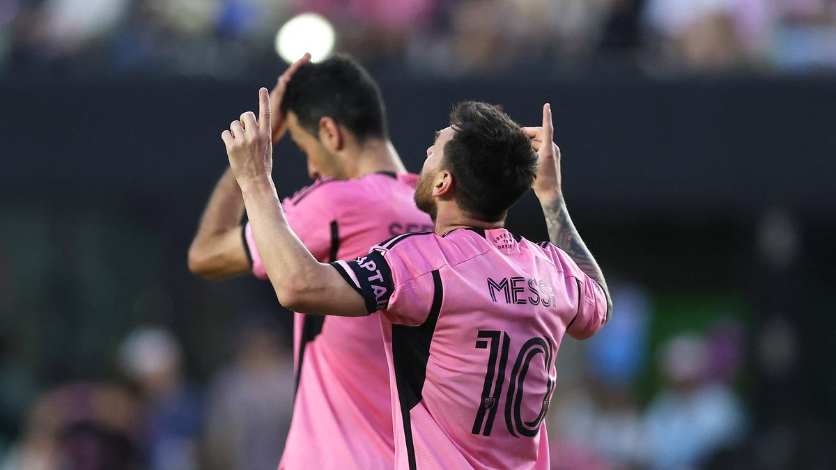 MLS: Two each for Messi and Suarez as Inter Miami hit five past Orlando