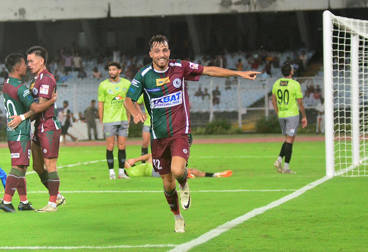 Foto de arquivo: Suhail Bhat, do Mohun Bagan Super Giant, marcou quatro gols em 34 partidas pelo clube.
