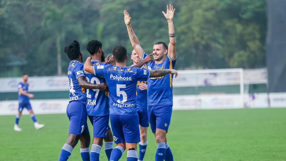 Kalinga Super Cup 2024: Chennaiyin FC nets once in each half to hasten Gokulam Kerala exit