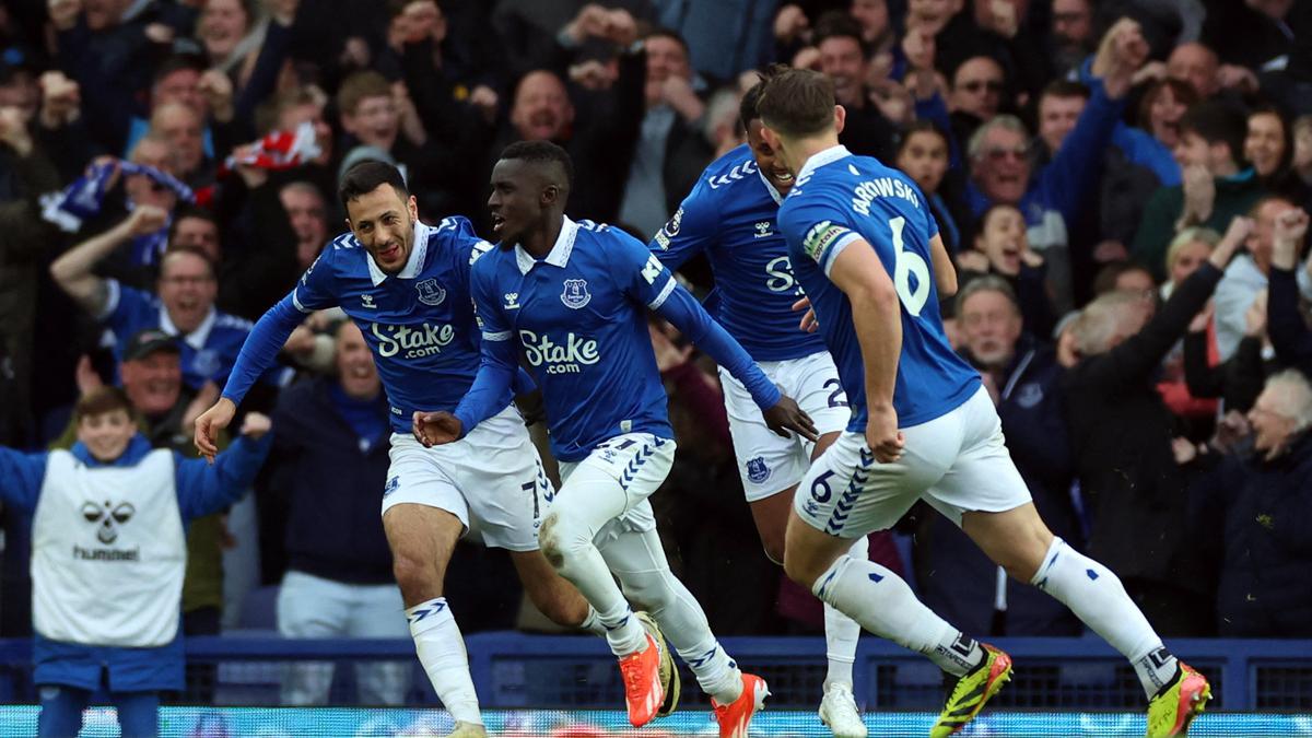 Premier League: Everton confirms survival from relegation with 1-0 win ...