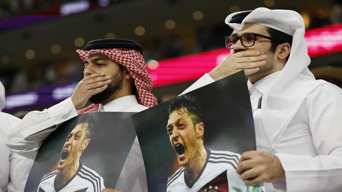 FIFA World Cup: Qatari fans hit back at Germany by recalling Özil in protest