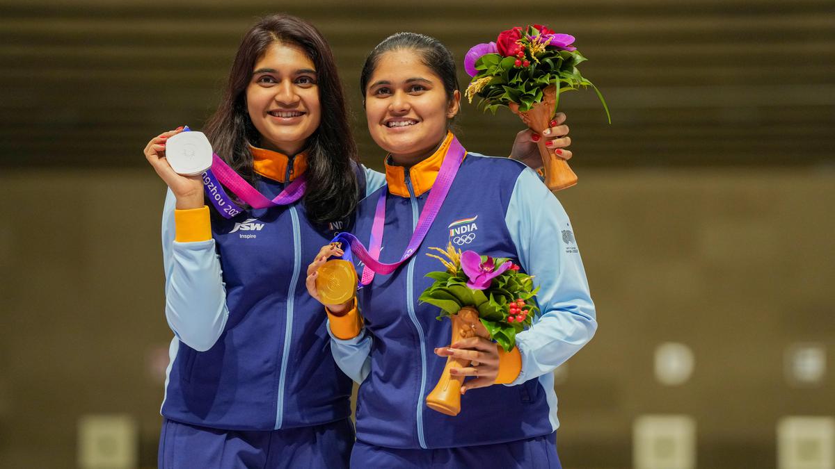 Asian Games 2023: Palak wins gold, Esha picks silver medal in women’s 10m air pistol