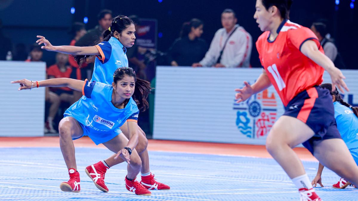 Kho Kho World Cup: Indian women’s team registers 157-point win against South Korea