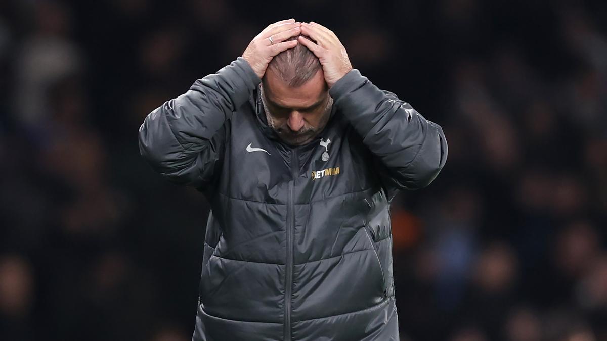 Europa League 2024/25 Tottenham manager Postecoglou frustrated by Roma