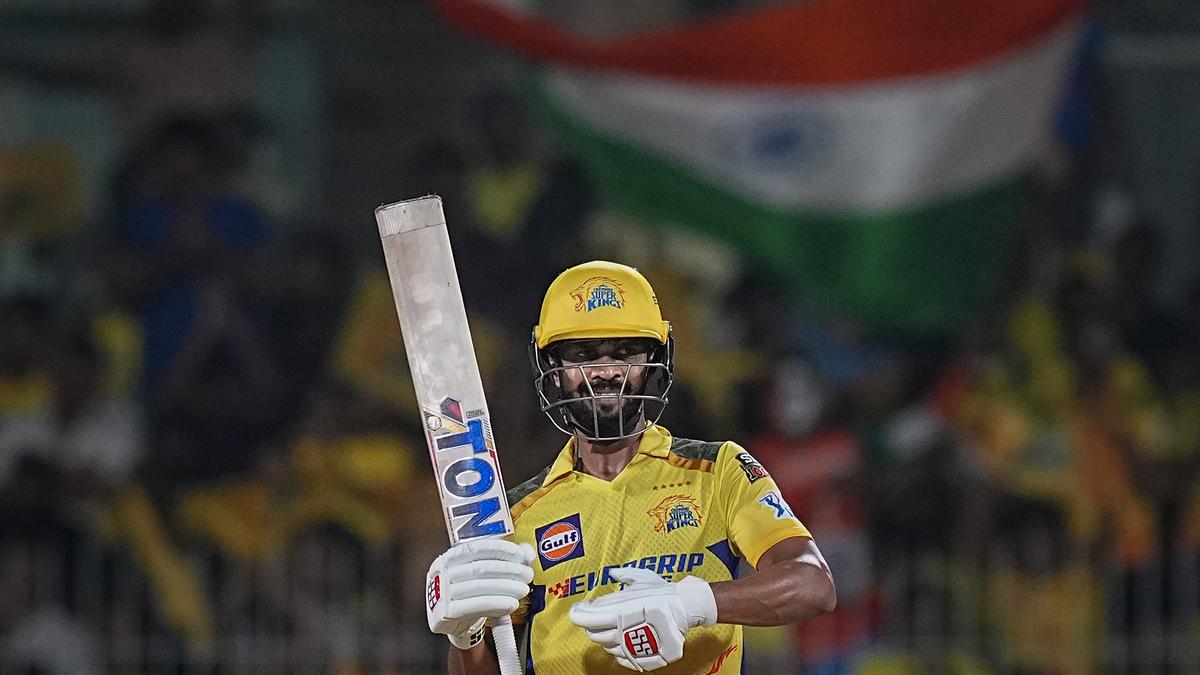 CSK vs KKR IPL 2024, Match in Pictures: Gaikwad’s unbeaten fifty helps Chennai Super Kings to easy win