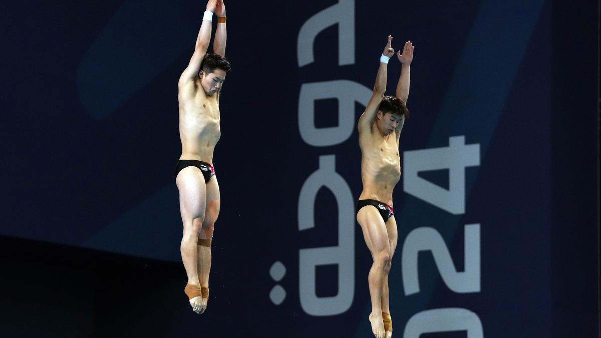 World Aquatics Championships 2024: China extends winning streak in men’s synchro diving