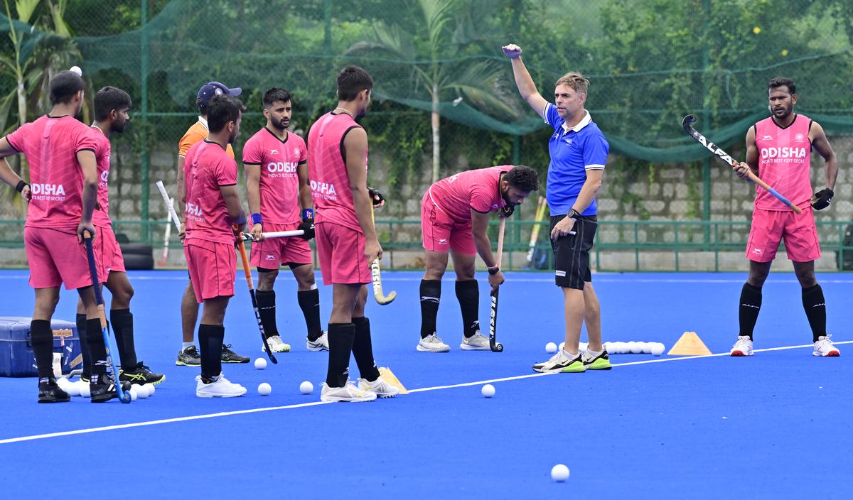 Change at the helm: Craig Fulton, who has nearly 25 years of coaching experience, replaced Graham Reid as the coach of the Indian men’s hockey team last year.